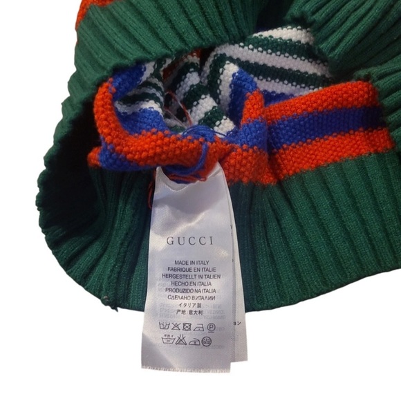 Vintage Gucci Tiger Knit Sweater Women’s Sz XS-S Embroidered Tiger Rare - Picture 6 of 15